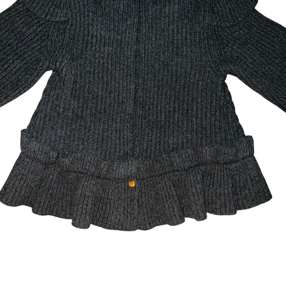 Ganni Dark Gray Cowl Neck Sweater - Picture 10 of 15